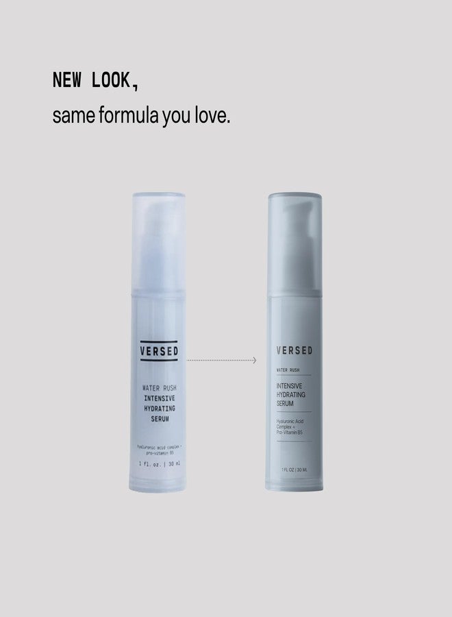 فيرسد سيروم فيرسيد ووتر راش المرطب المكثف - سيروم حمض الهيالورونيك للوجه مع فيتامين B5 - سيروم خفيف الوزن للوجه للبشرة الجافة - معتمد للبشرة الحساسة ومختبر سريريًا (1 أونصة سائلة) - Image 4